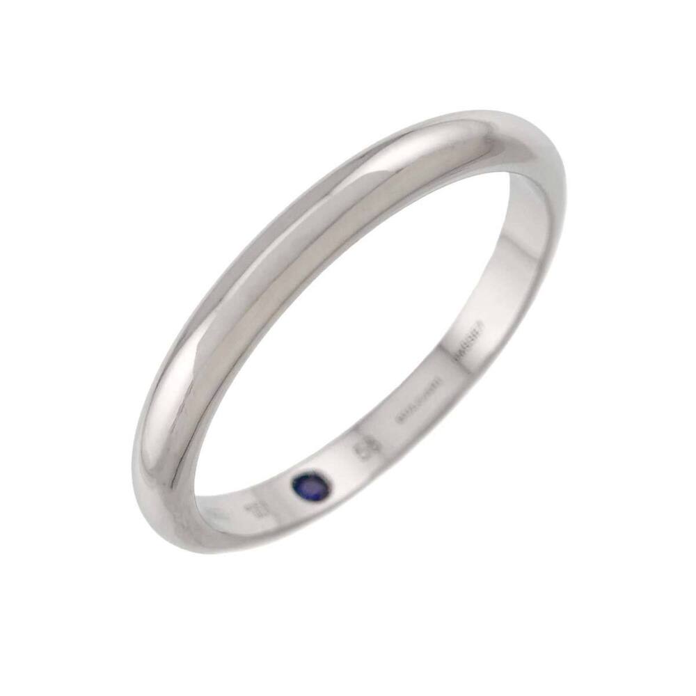 BVLGARI Silver Sapphire Ring #58